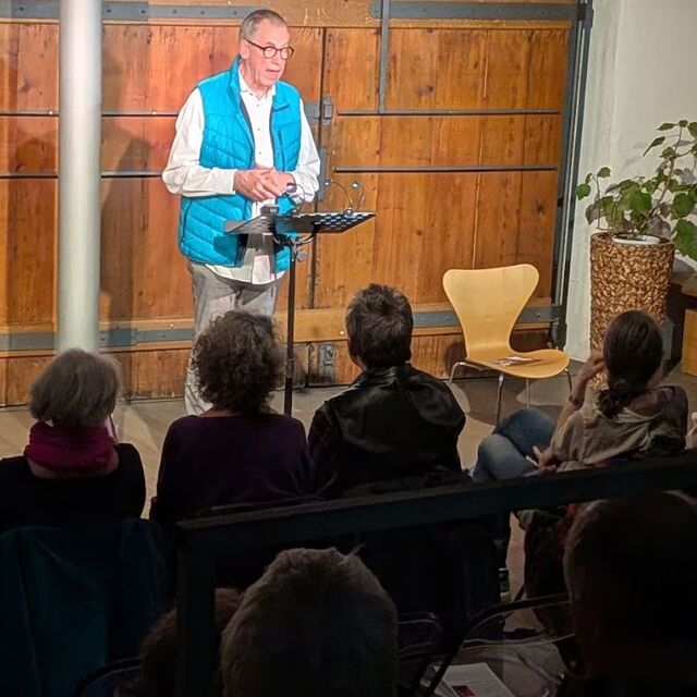 Foto zur Lesung mit Thomas C. Breuer
