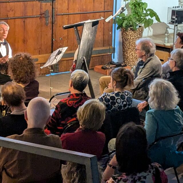 Foto zur Lesung zur "Nacht der Bibliotheken"-Veranstaltung